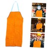 TEHAUX 1pc Welding Apron Heat Insulation Multi-Purpose Protective Gear for