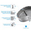 HARFINGTON Metal Hole Saw TCT Carbide Cutter 115mm / 4-1/2"