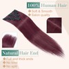 Benehair Clip in Hair Extensions Real Human Hair Clip on