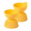 OXO Good Grips 2 Piece Silicone Egg Poaching Set, One