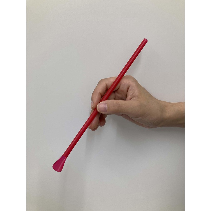 Shibase Industrial 916 CO2 Free Straws Diamond Straws Spoon 8.3
