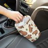 FUIBENG Funny Capybara Car Garbage Can Waste Basket for Cars