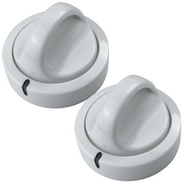 131873500 Dryer Timer Knob Switch - pack of 2 Replacement Part Compatible With Frigidaire Gallery Dryer Knob Replaces 134042600, AP2107778, PS418921,131947300, 832670, AH418921,WE01X10082