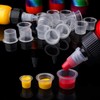 DGT 300pcs Ink Caps Tattoo Ink Cups Mixed #11 Small