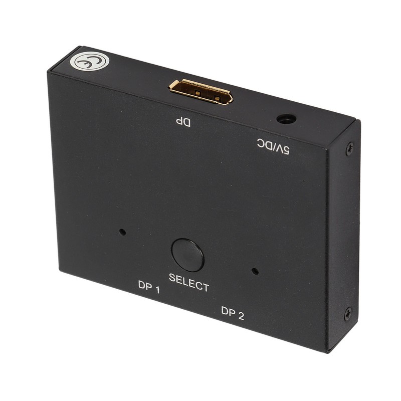 Displayport Splitter Bidirectional DP Switch Aluminium Alloy Displayport Switcher 8K