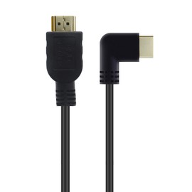 AWADUO 8K HDMI 2.1 Cable Male to Male with 90 Degree Right Angle, Ultra Cord High Speed HDMI 8K@60Hz 4k@120Hz, HDMI 2.1 Cable Compatible with Monitor/Projector/HDTV(1.8M)