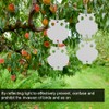 Outdoor Garden Hanging Reflective Deterrent Owl Bird Repellent Garden Supplies