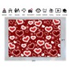 LTLYH 7×5ft Red Heart Photo Backdrop Early 2000s Party Decorations