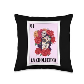 Funny Cholula de Rivadavia Mexico La Cholulteca Throw Pillow