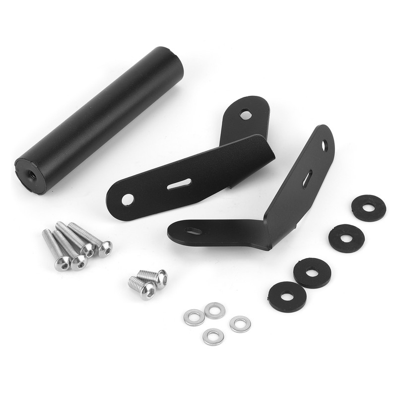 Motorcycle GPS Bracket Holder Bar Kit 0.8in Support Rod Fit