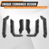 HAKA TOUGH Wider Extended Fender Flares for Can Am Defender