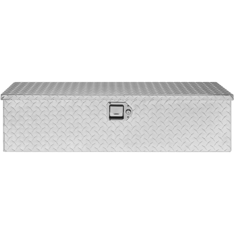 VEVOR Heavy Duty Aluminum Truck Bed Tool Box, Diamond Plate