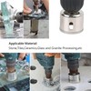 Glass Drill Bit Set, 3 pcs Diamond Drill Bits Hole