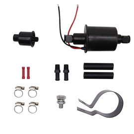 OXCANO E8012S Universal Electric Fuel Pump 12V 5-9 PSI Inline External Low Pressure Fuel Pump Replacement for Gas Diesel Cars, Trucks, Boats & Generators