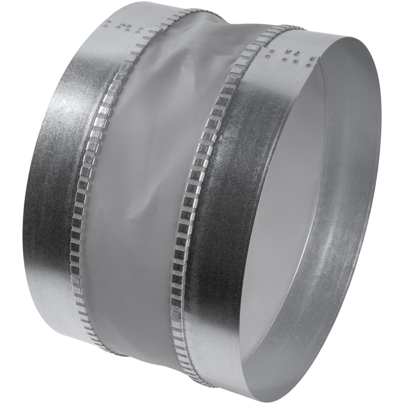 Vent Systems 10" Inch Flexible Vibration-Reducing Male Fit Duct Connector