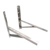 Wall Mounting Bracket for 9000-36000 BTU Condenser，Ac Support Brackets Rust