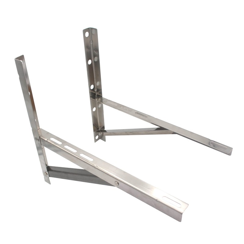 Wall Mounting Bracket for 9000-36000 BTU Condenser，Ac Support Brackets Rust