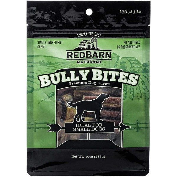 Redbarn All-Natural 3-5" Bully Bites Small Chew Sticks for Dogs