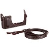 Panasonic DMW-BCSK4-T LUMIX Body Case & Strap Kit Brown for
