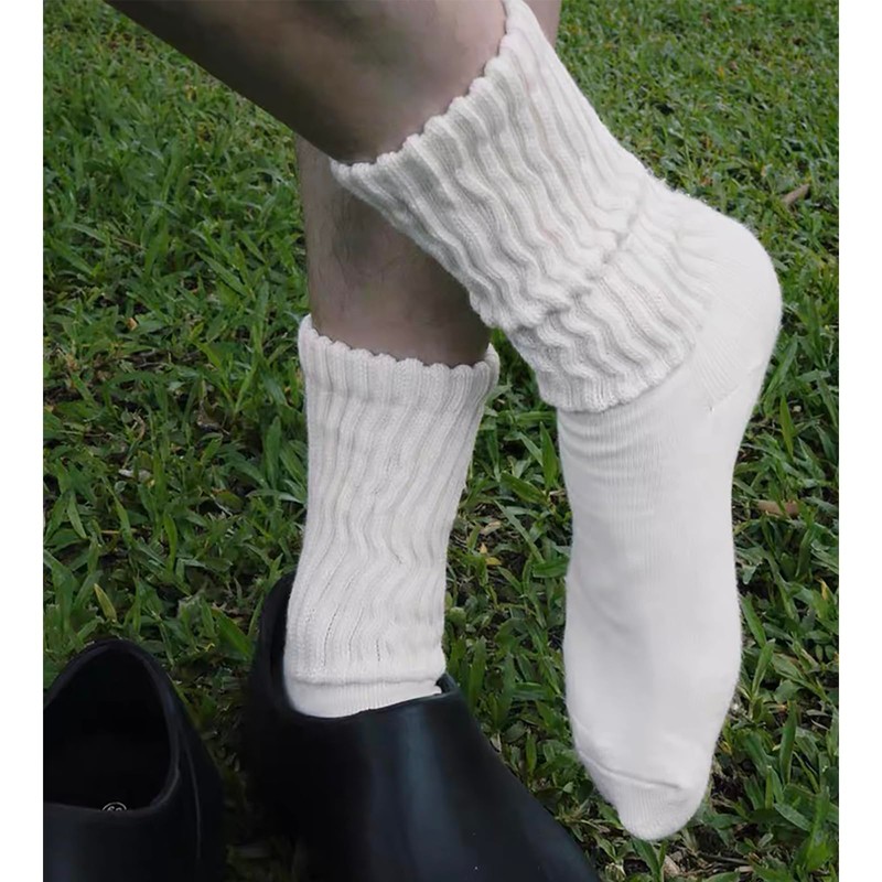 Fszsaa Crew Socks For Women Multipairs Cotton Cushioned Athletic Socks