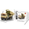 MEIEST Military Vehicle Building Blocks Sets,Armored Model Brick Set Highly