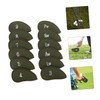 BESPORTBLE 12pcs Golf Cover Golf Iron Sleeves for Enthusiasts Golf