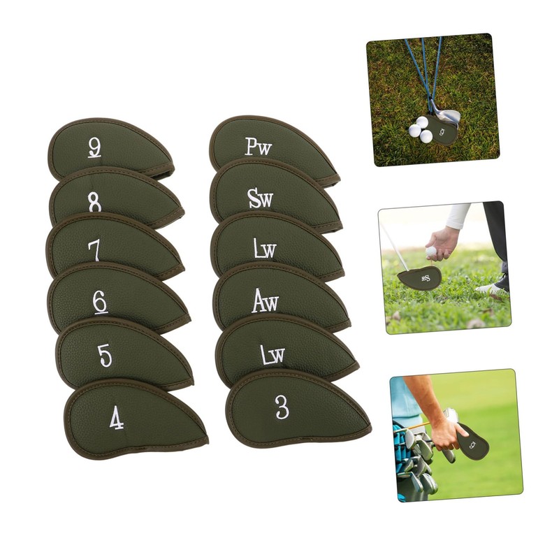 BESPORTBLE 12pcs Golf Cover Golf Iron Sleeves for Enthusiasts Golf