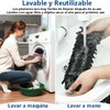 8 en 1 Plumero de Limpieza Reutilizable, Plumero Extensible para
