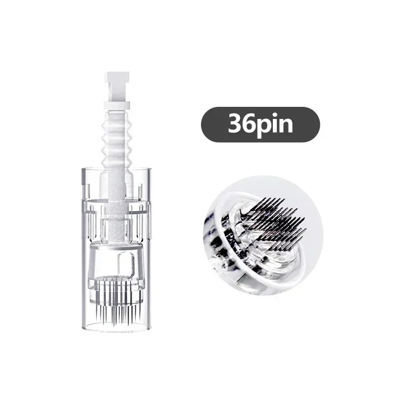 10 Cartuchos Repuesto Dermapen Para Dr Pen Mym 12 36