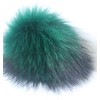 Chunxiao DIY Raccoon Fur Pom Pom Ball with Press Snap