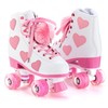 Ruthfot Women's and Girl's Classic Roller Skates with Light up