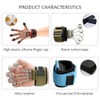 Finger and Hand Extensor Trainer Exerciser with Resistance Band Stretcher
