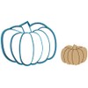 Tilted Pumpkin - Thanksgiving - Holloween - Pumpkin Pie -