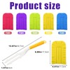 12 Pcs Reusable Duster Refills, 5 Colors 360° Cleaning Pads