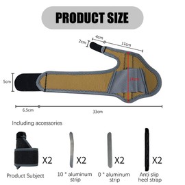 XFSRG 1 Paar Hallux Valgus Korrektur Zehenspreizer Orthopädische Ballenzeh Schiene Verstellbare Korrektur Universalgröße Bunion Corrector für Damen und Herren