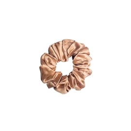 Jasmine Silk Pure Silk Charmeuse Scrunchie - Scrunchies For Hair (Rose Gold)