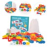 KONTONTY 1 Set Spelling Game Alphabet Blocks Flashcards Word Puzzle