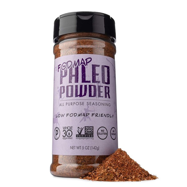 Paleo Powder Fodmap All Purpose Seasoning | The Original Low Fodmap Paleo Food Seasoning for All Paleo Diets | Certified Keto Food, Paleo, Whole 30, Low Fodmap Food, Gluten Free Seasoning