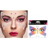 BLACKNANA Blingbling Makeup Sticker Face for Festival Raves Outfit for