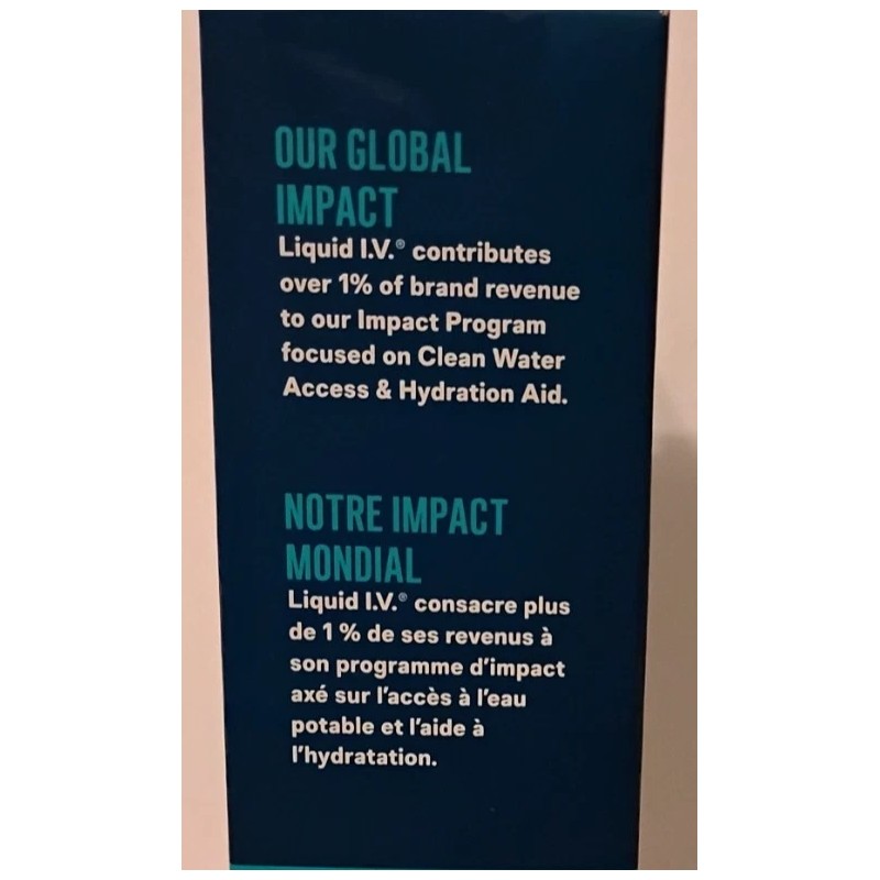 Liquid I.V. Hydration Multiplier – Strawberry Flavor – 3 Packets