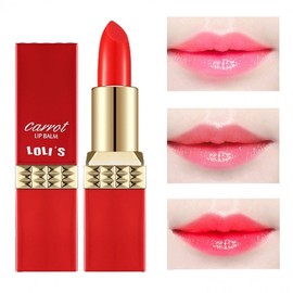 Influencer Carotene Pure Color Long-lasting Moisturizing Lip Balm 2 First Kiss Red 10ea