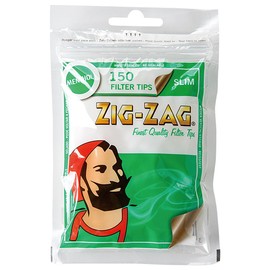 Tsuge #78863 Zig Zag Slim Menthol Filter, Approx. 150 Pieces