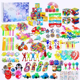 300 PCS Party Favor for Kids Goodie Bags Stuffers, Prize Box Toys for School Classroom Bulk, Small Fidget Toys for Pinata Fillers, Treasure Chest Toy for Carnival Prizes, Birthday Gifts for Boys Girls