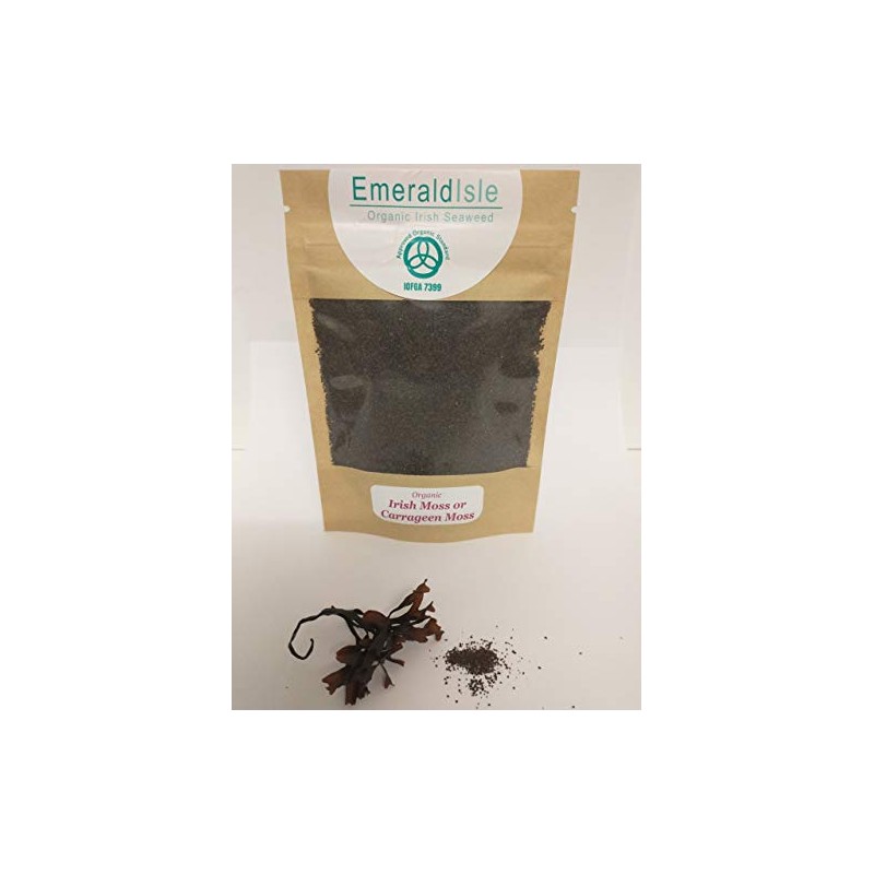 Irish Moss (Carrageen) from Emerald Isle Seaweed Certified Organic (100