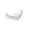 Croydex QM265941 Chrome Wall Mounted Corner Shower Basket for Bathroom,