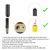 DOUBFIVSY Butane Torch Lighter, Refillable Kitchen Cooking Torch with Safety