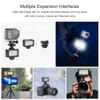 Sea frogs RGB Video Light with 3 Cold Shoe Waterproof