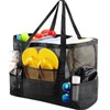 Yuact Beach Bag, Pool Bag, Mesh Bag, Hot Spring Bag,