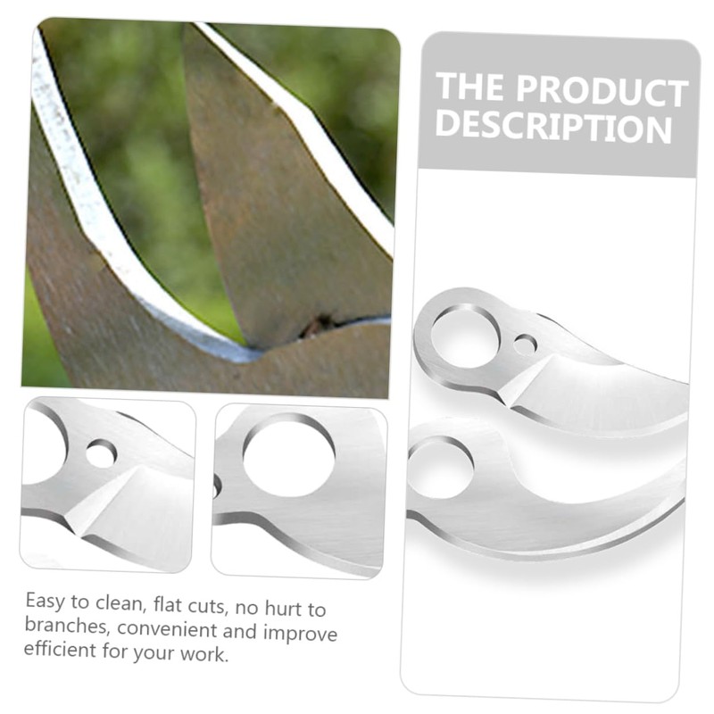 BESPORTBLE 4 Pcs Pruning Shear Blades Replacement High Hardness Blades