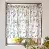 W3901910 Cafe Curtain, 100% Cotton, For Small Windows, Stylish, Blindfold,